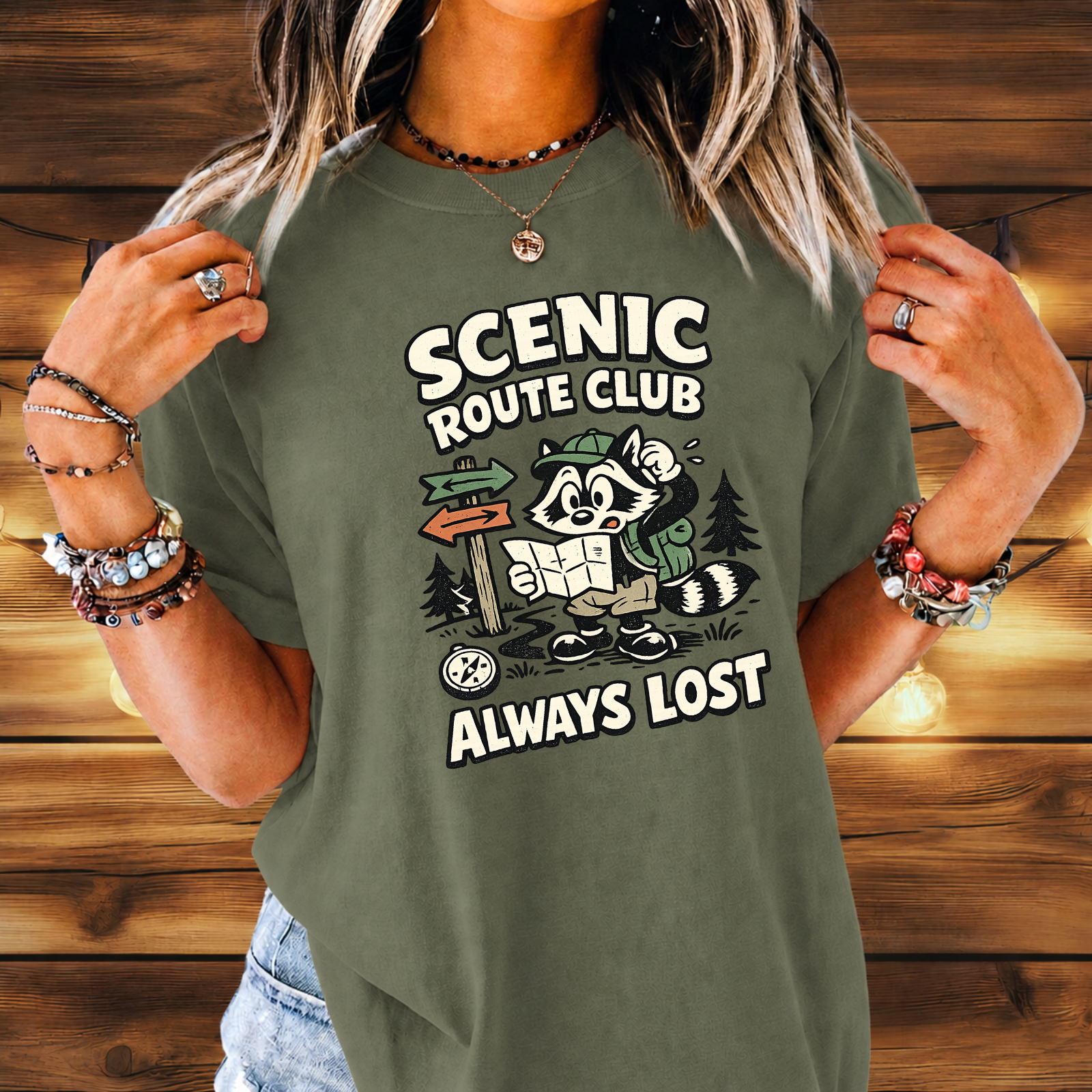 Scenic Route Club “Always Lost” T-Shirt