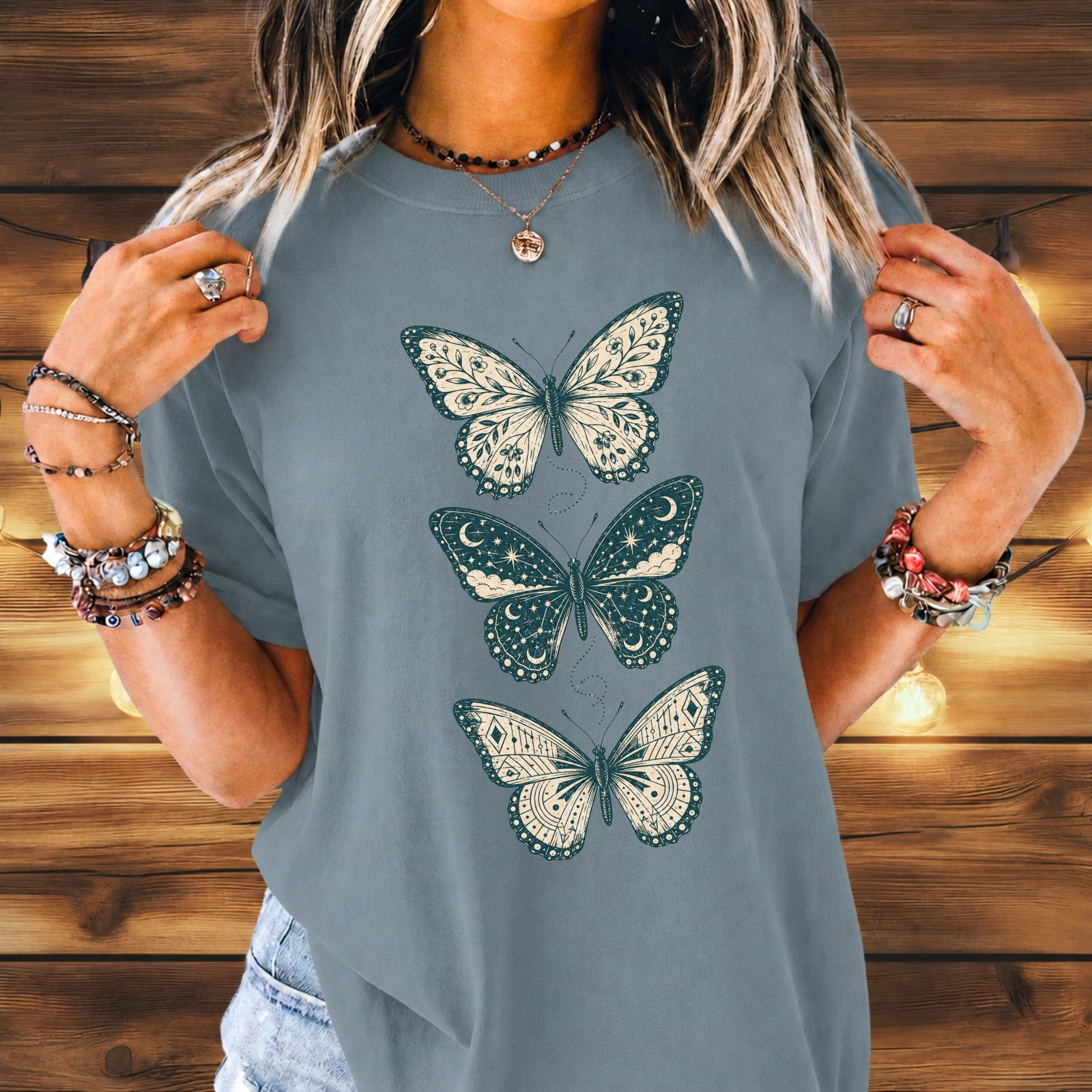 Butterfly Me To The Moon T-shirt