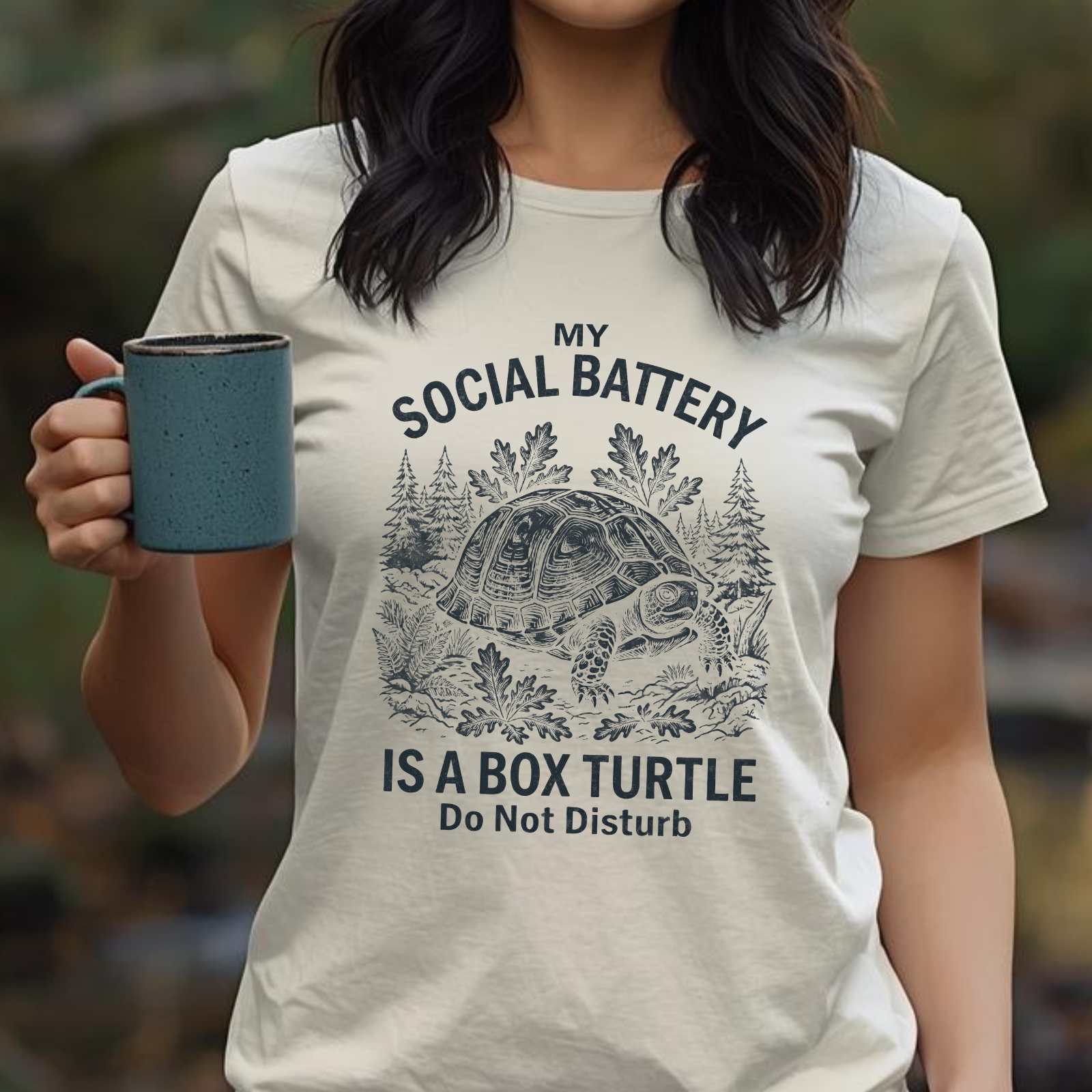 Anti-Social Box Turtle Tee