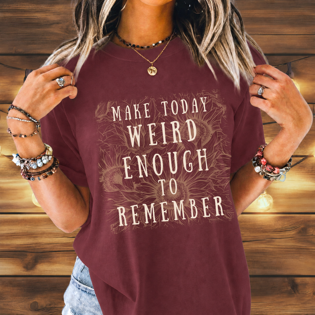 Weird Sunflower Days Tee
