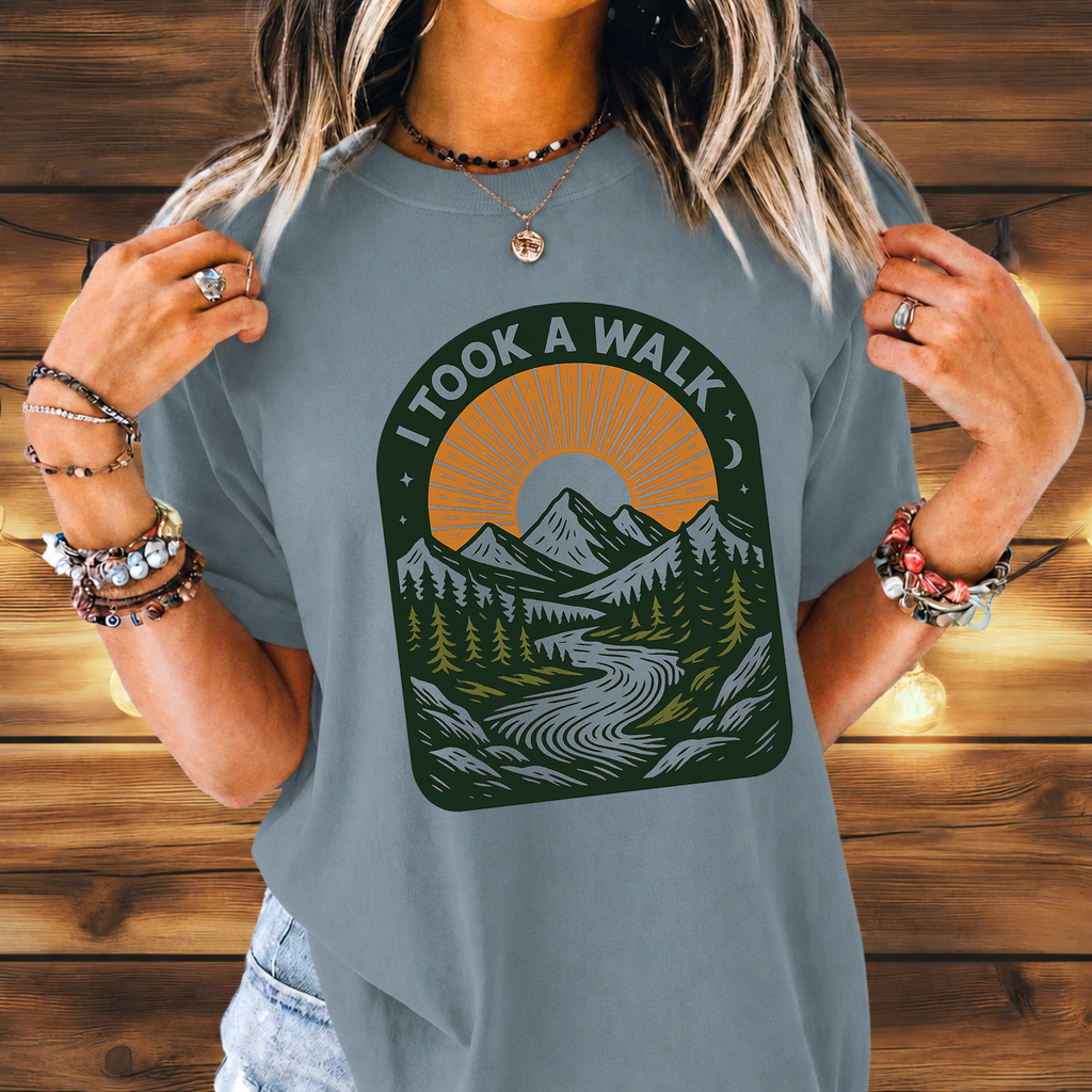 I Took a Walk T-Shirt
