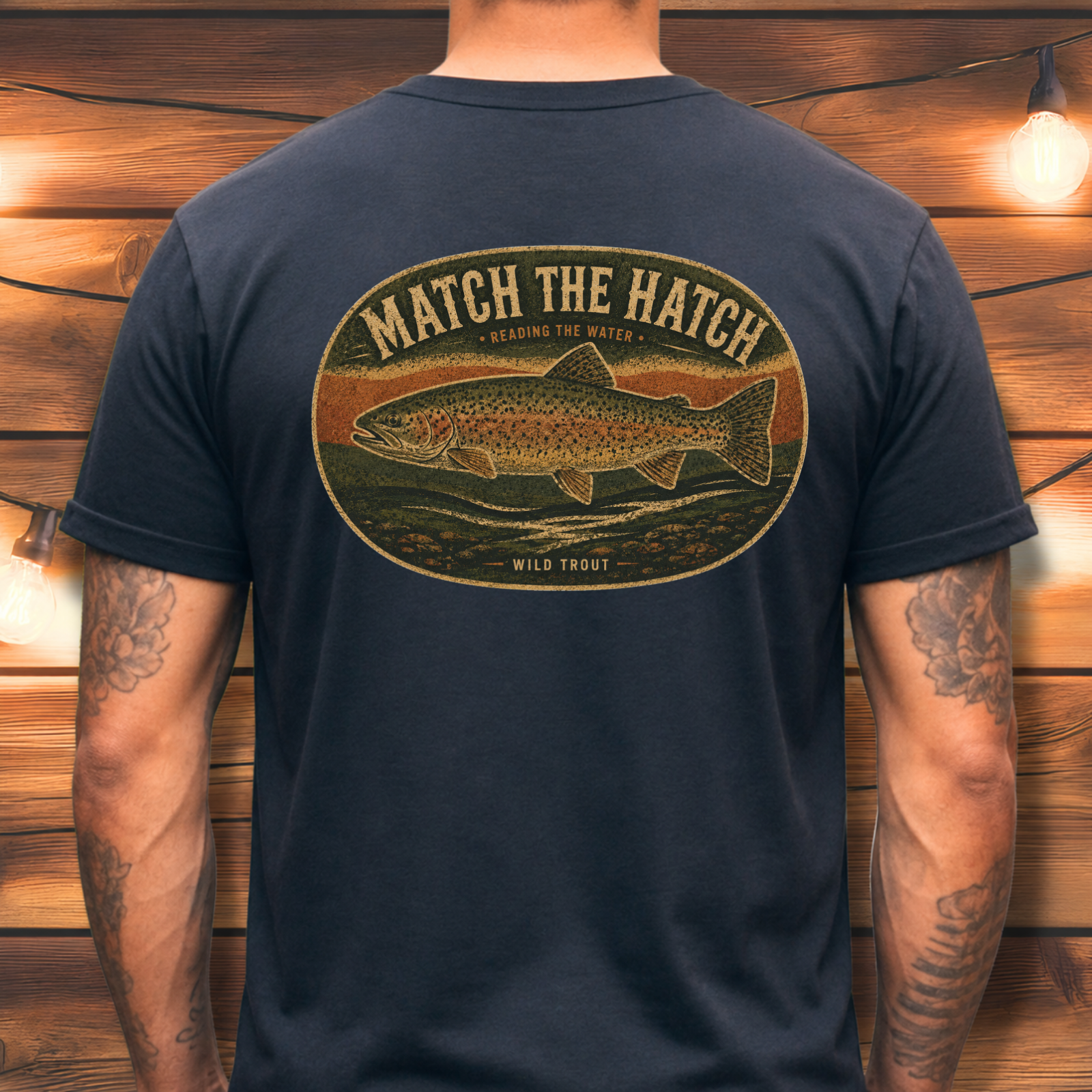 Wild Trout Sunset Tee