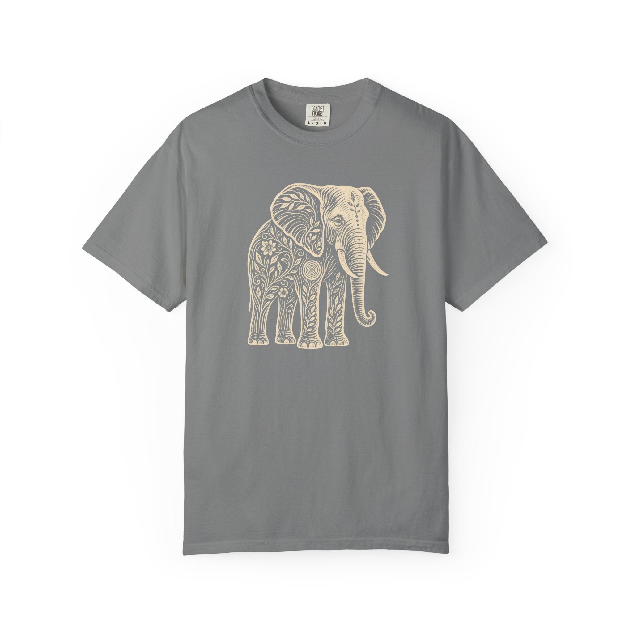 Elephant Flowers Tee