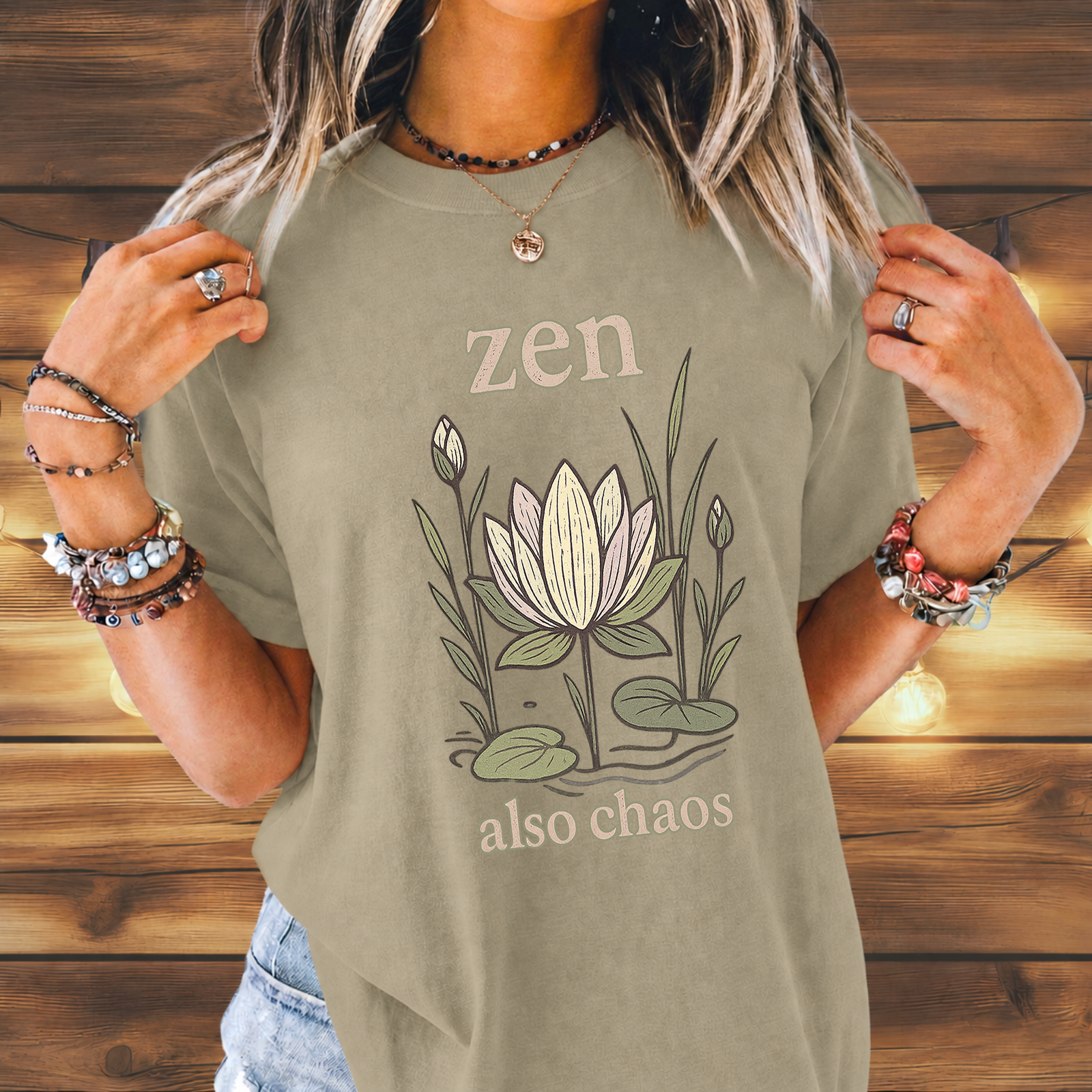 Zen & Chaos Lotus T-Shir