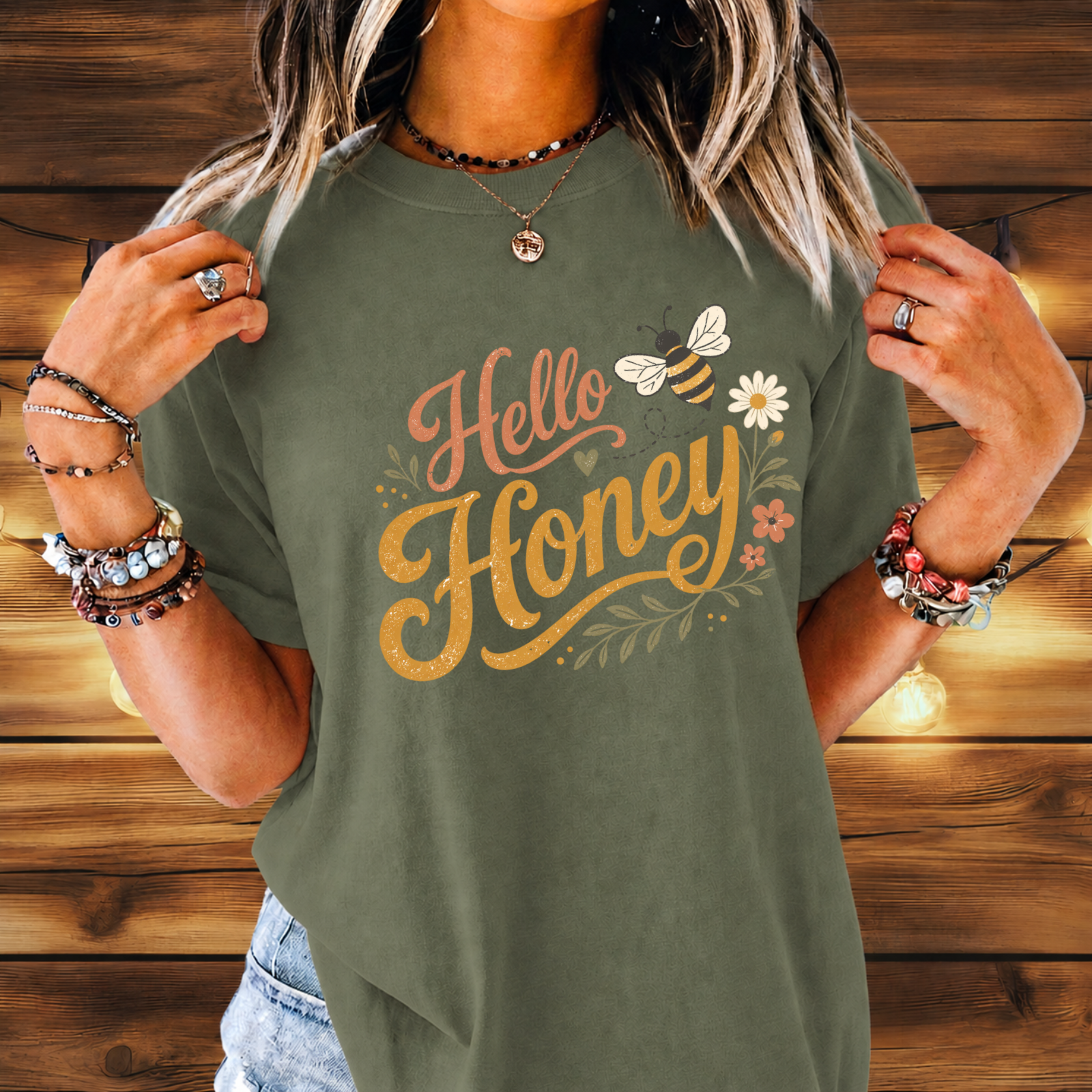 Hello Honey Tee