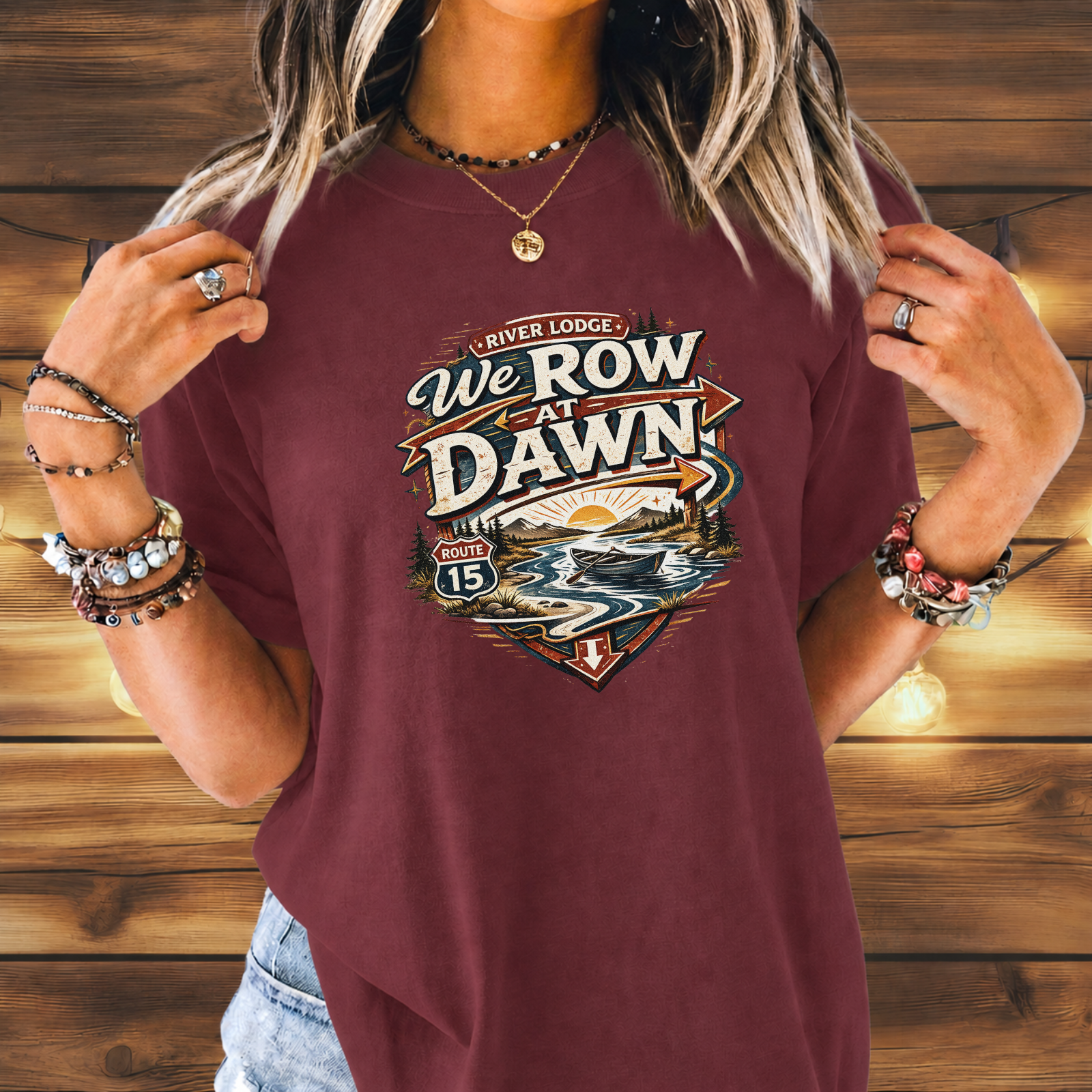 We Row At Dawn T-Shirt