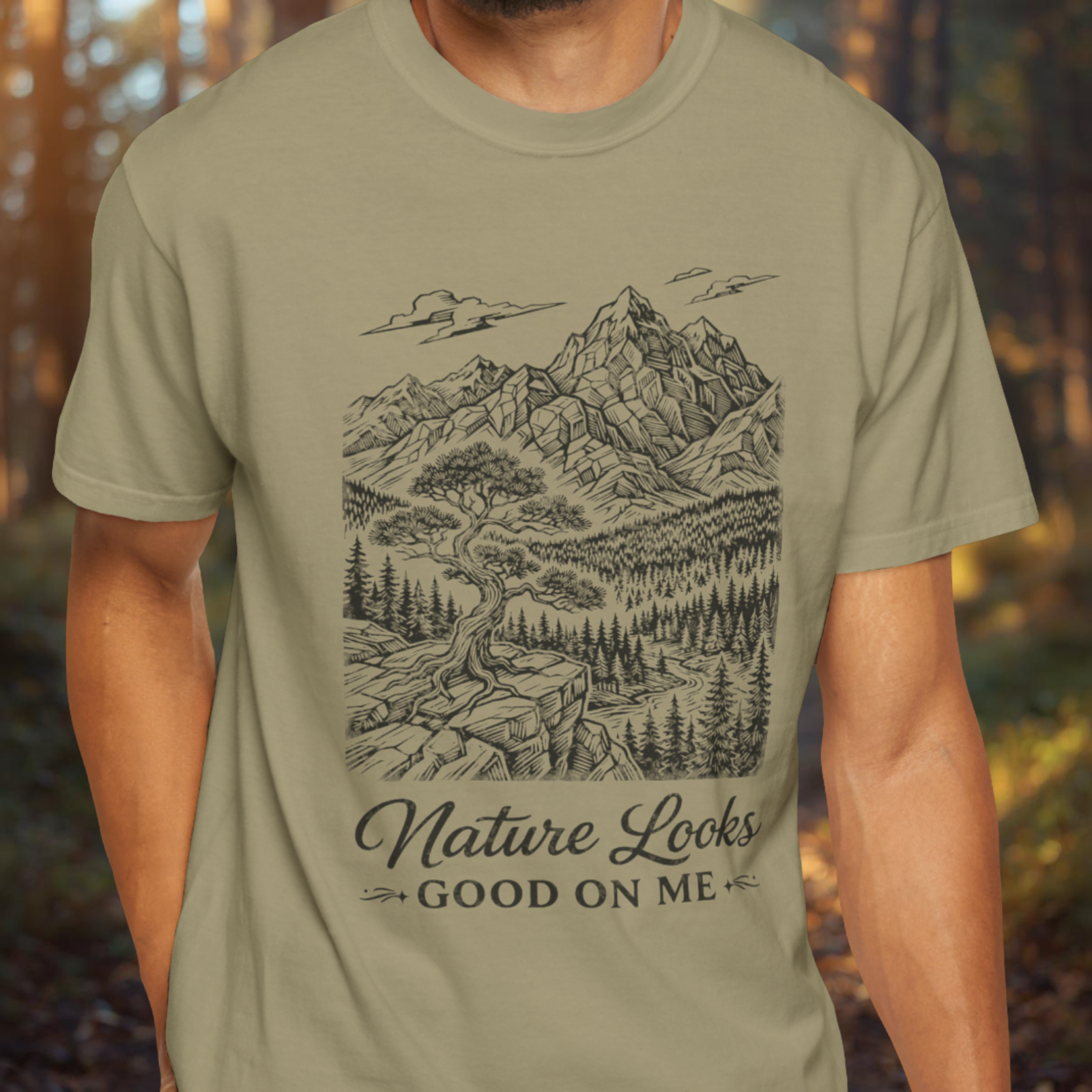 Nature Looks Good On Me T-Shirt