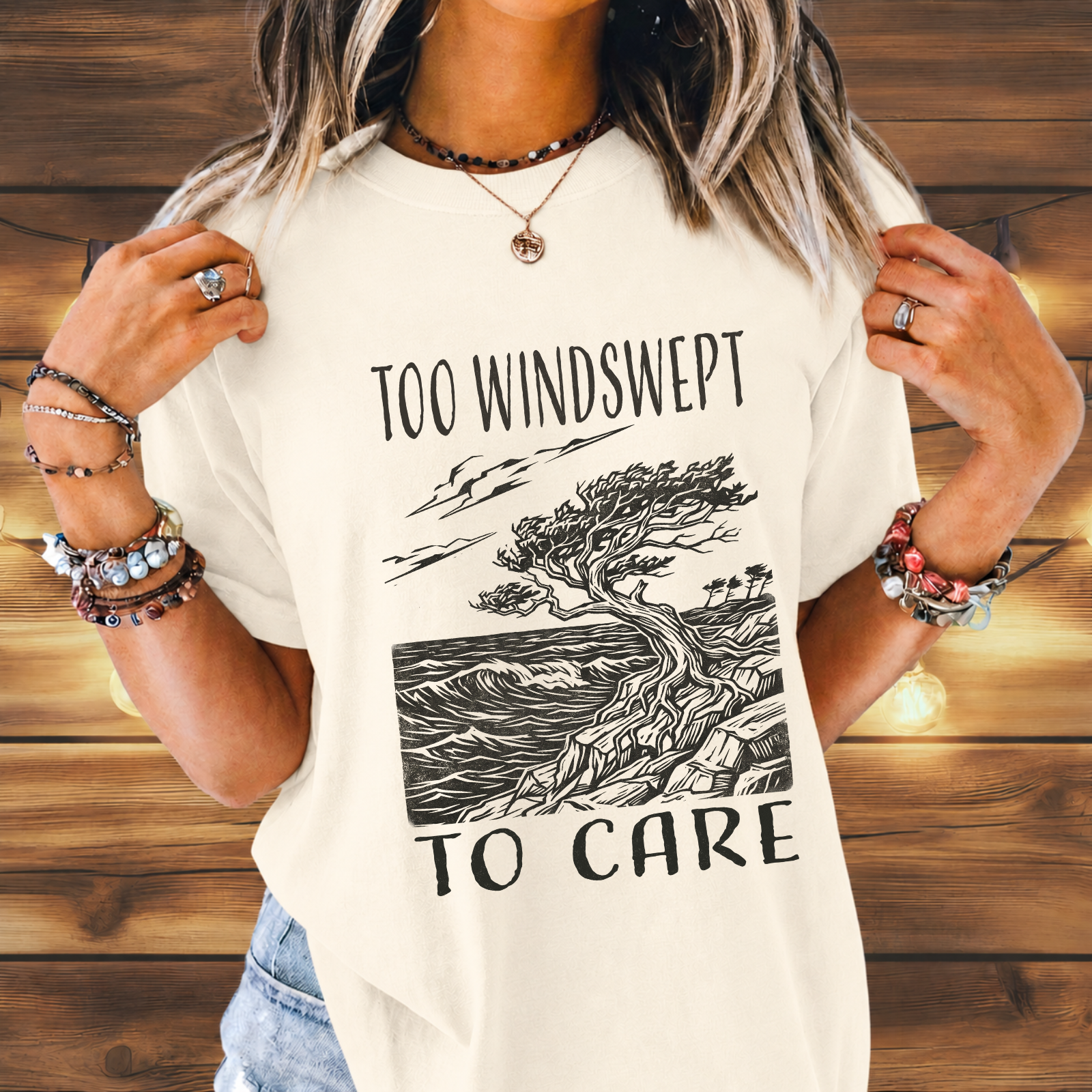 Too Windswept To Care T-Shirt