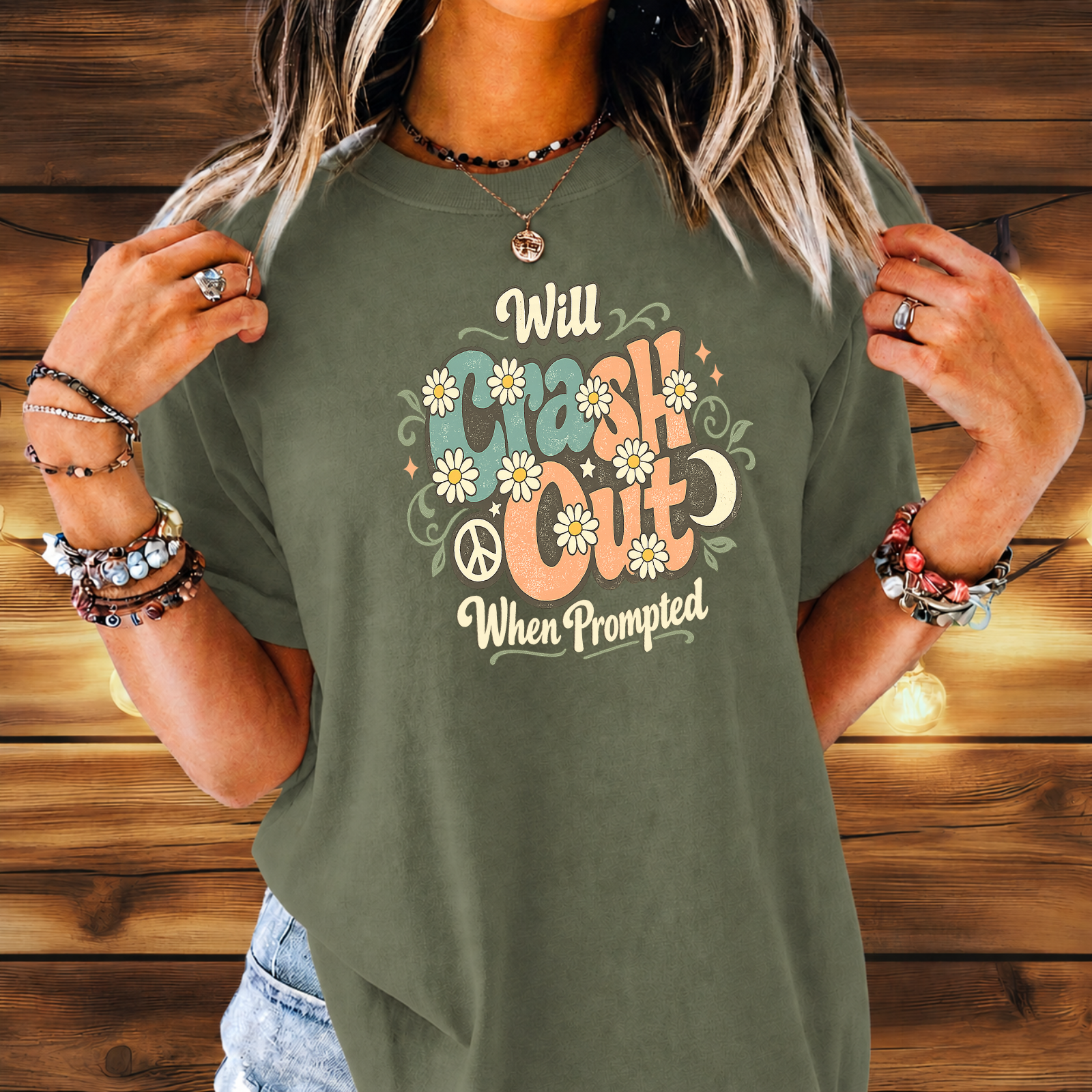 Will Crash Out When Prompted T-Shirt