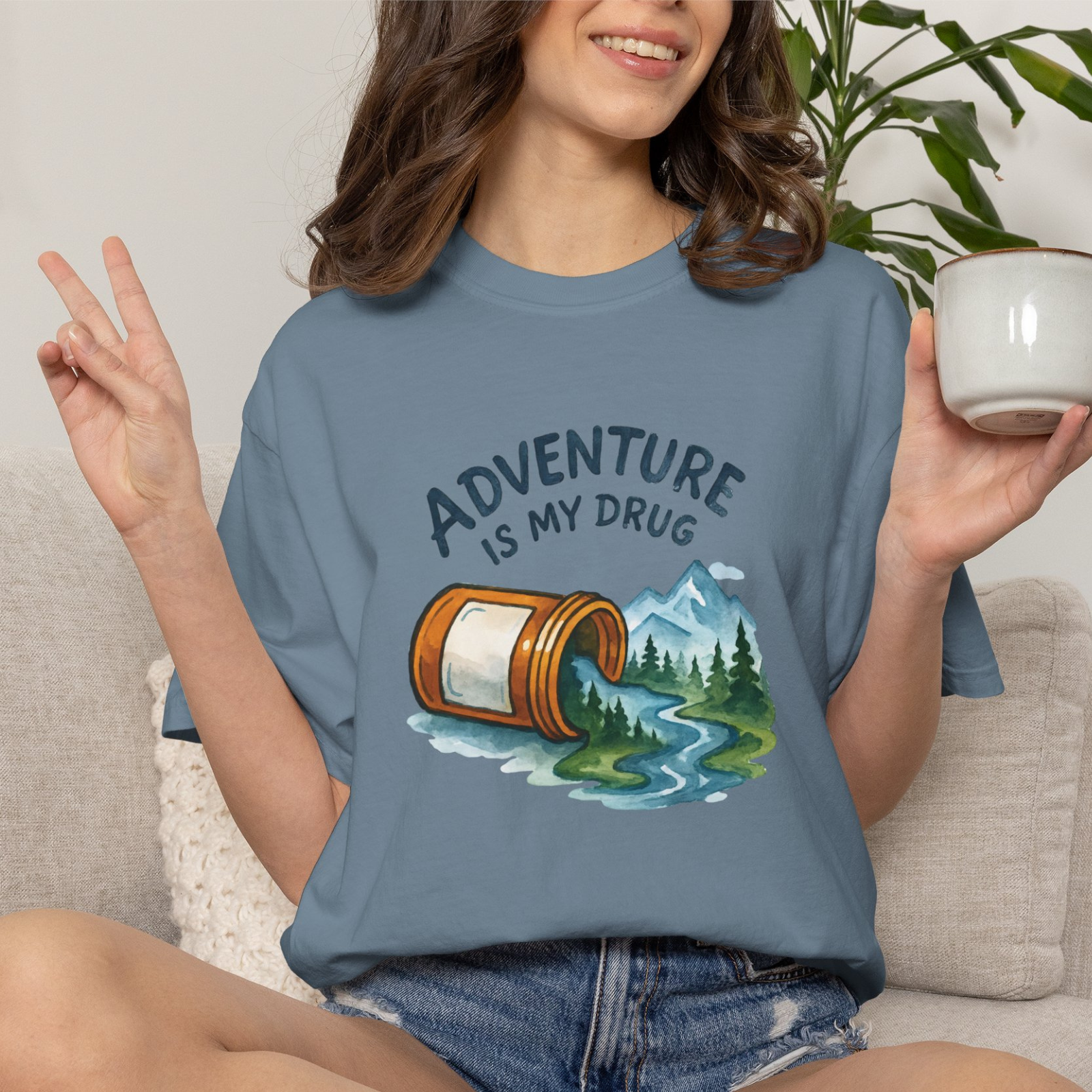 Adventure Is My Drug Tee