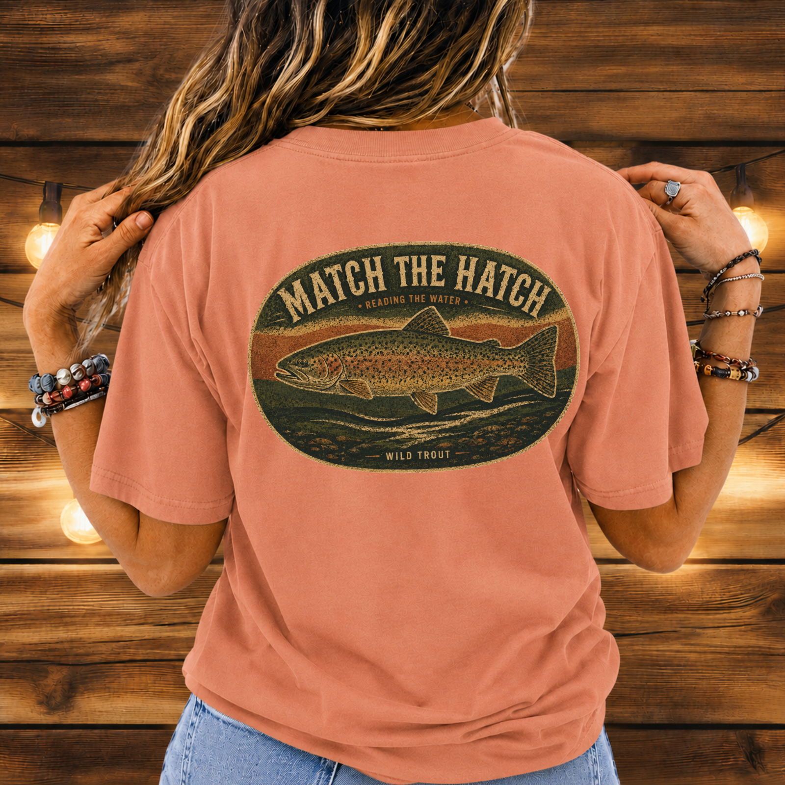 Wild Trout Sunset Tee