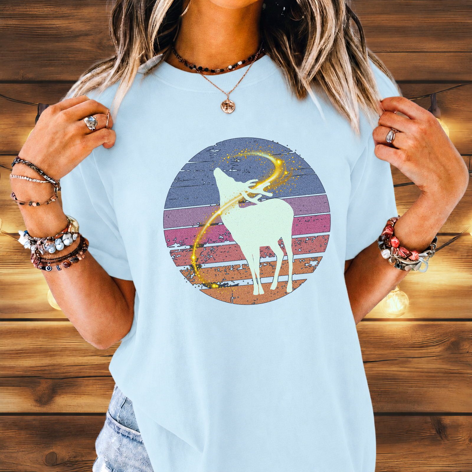 Aurora Ridge Stag T-Shirt