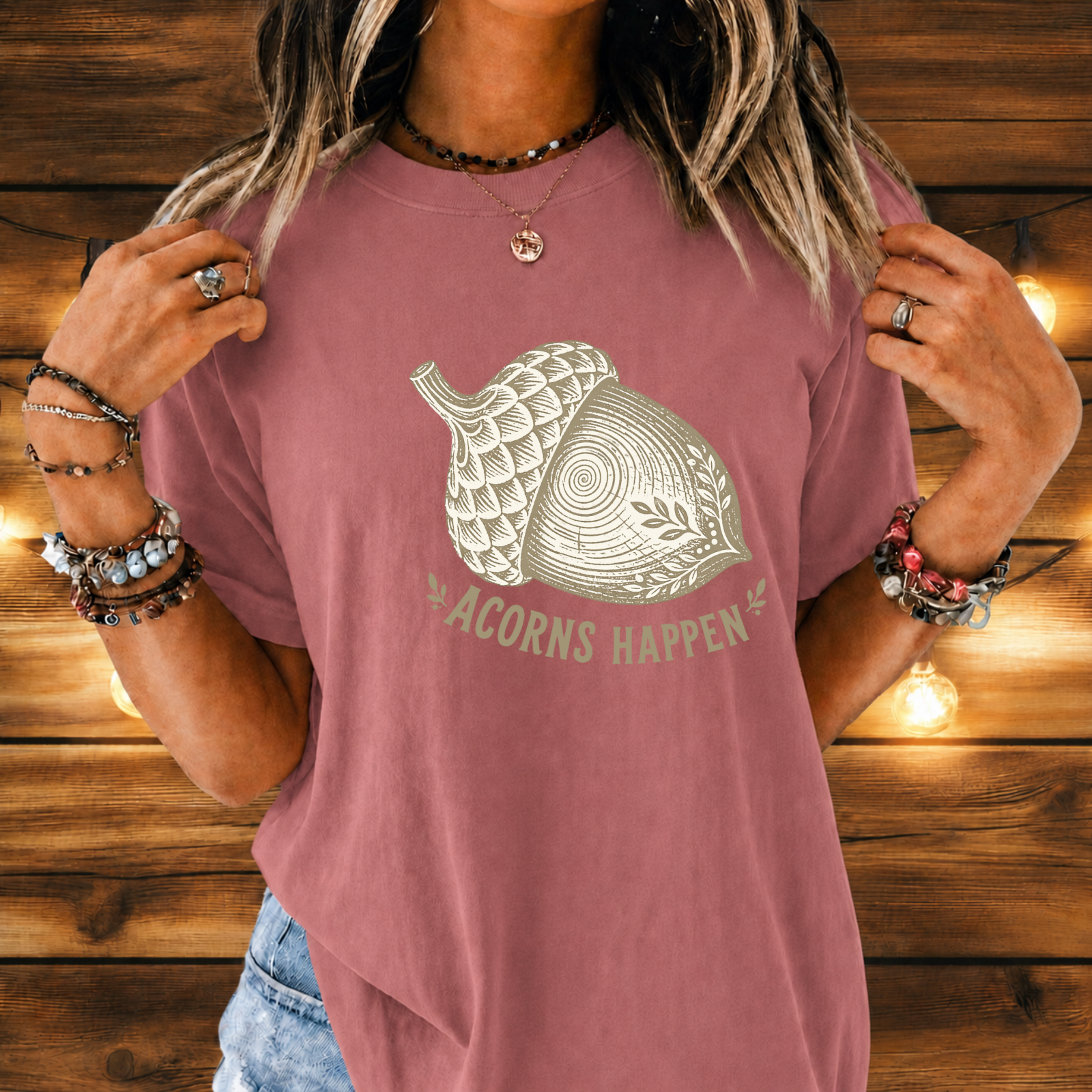 Acorns Happen T-shirt