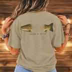 Brown Trout Heads & Tails Tee