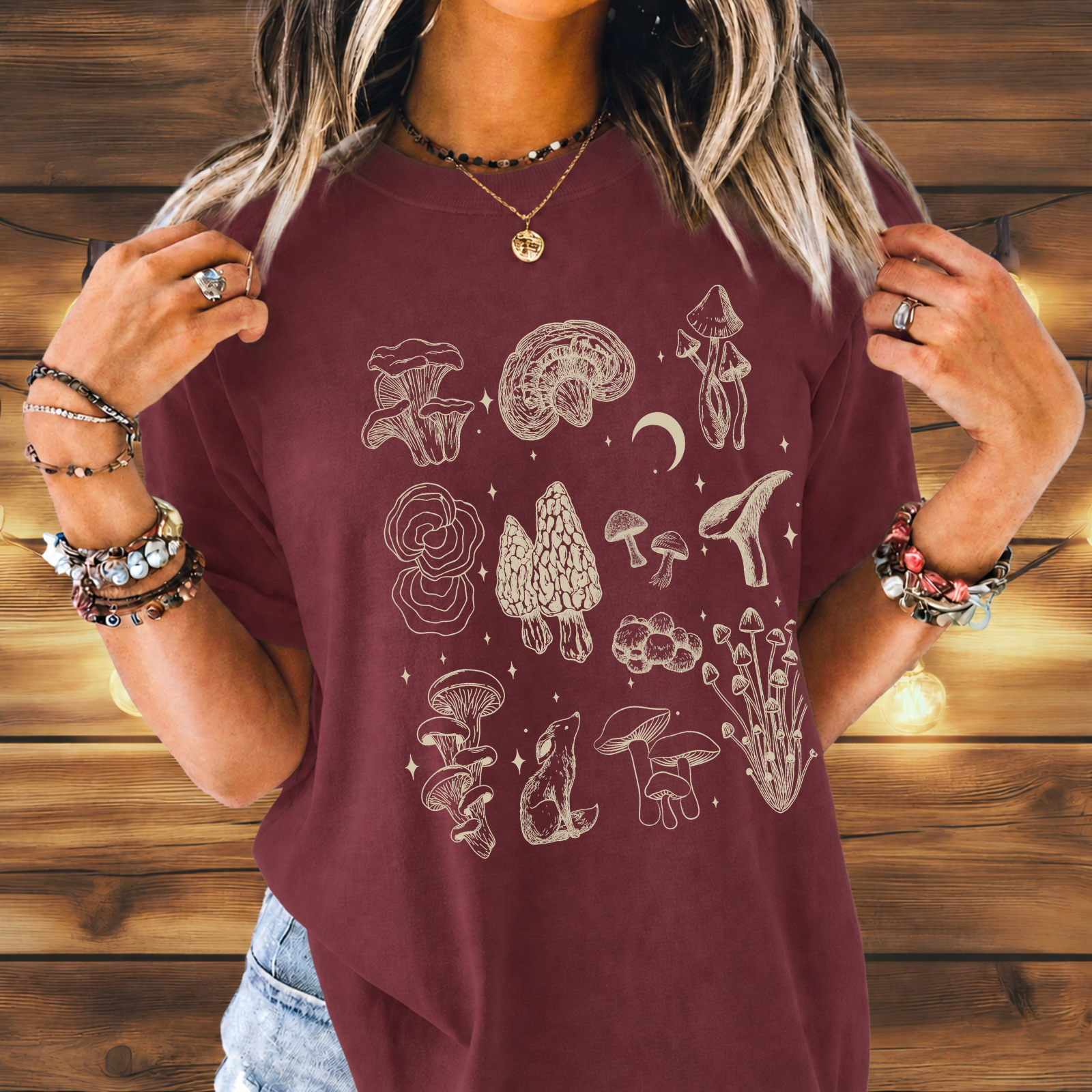 Mushroom & Fox T-Shirt