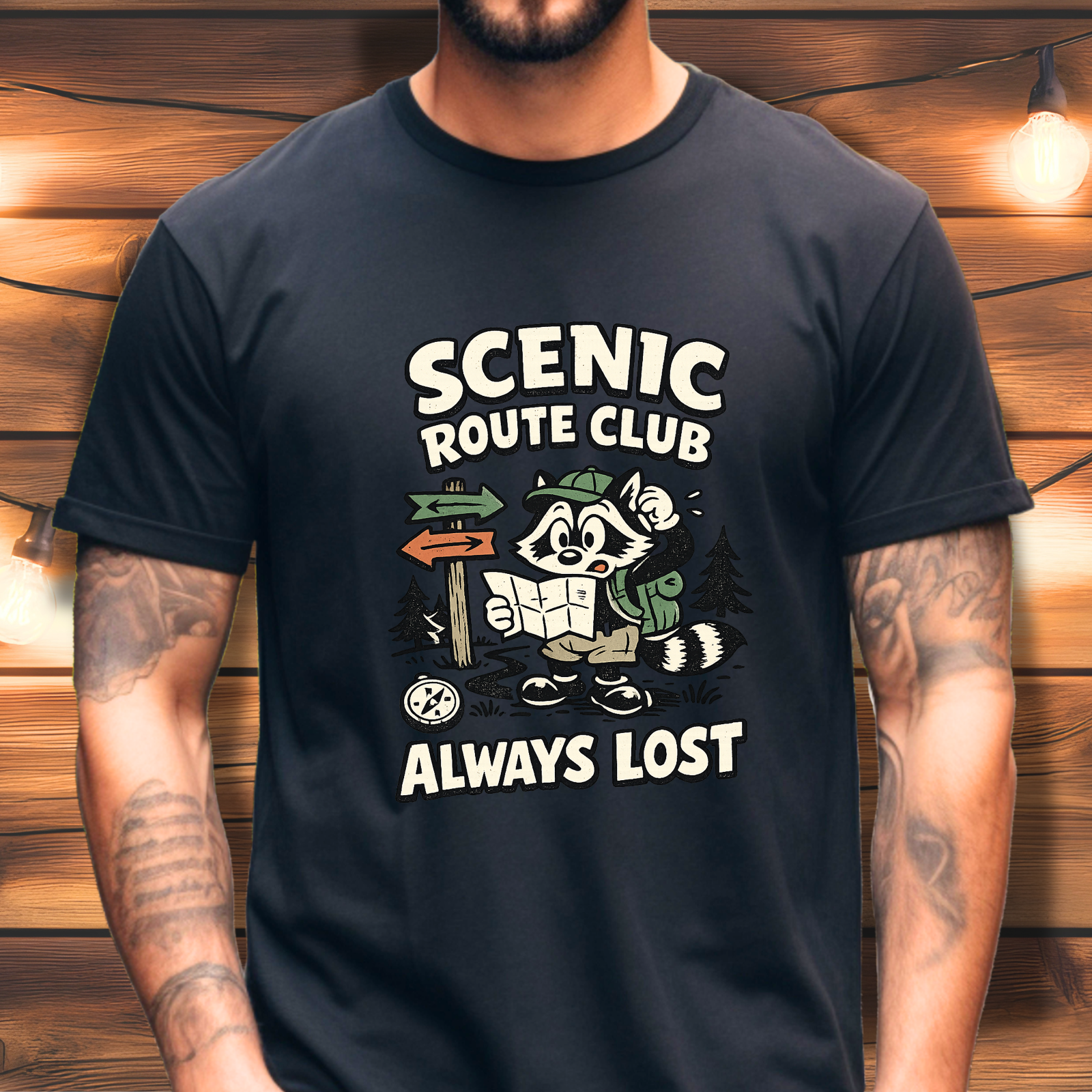 Scenic Route Club “Always Lost” T-Shirt