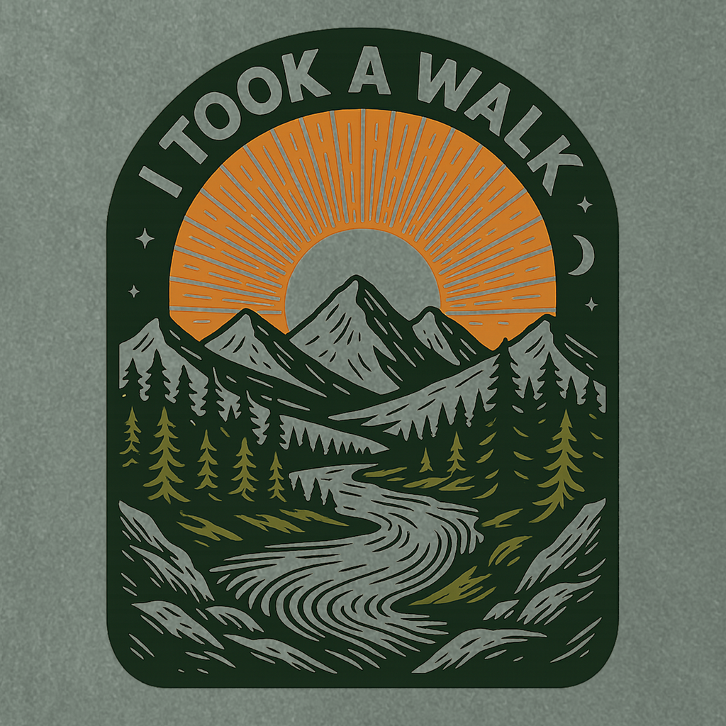 I Took a Walk T-Shirt