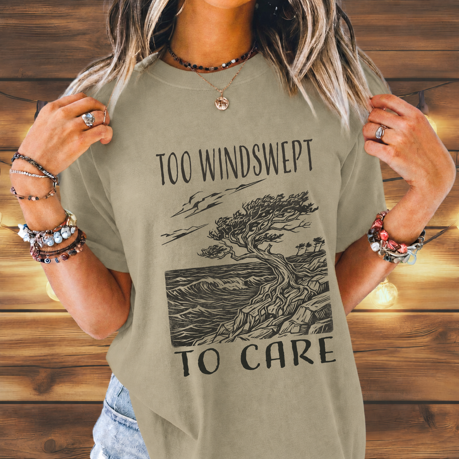 Too Windswept To Care T-Shirt