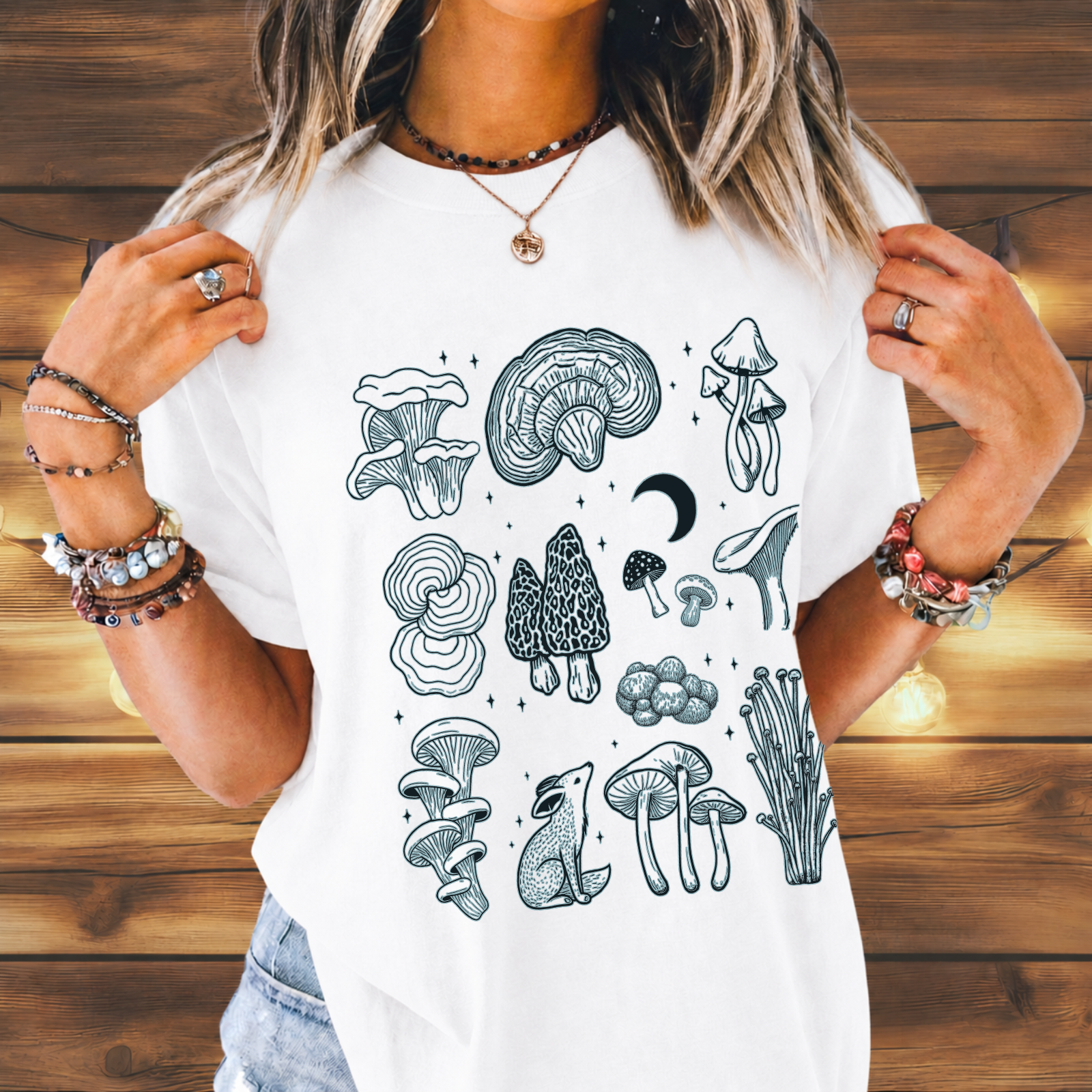 Mushroom & Fox T-Shirt