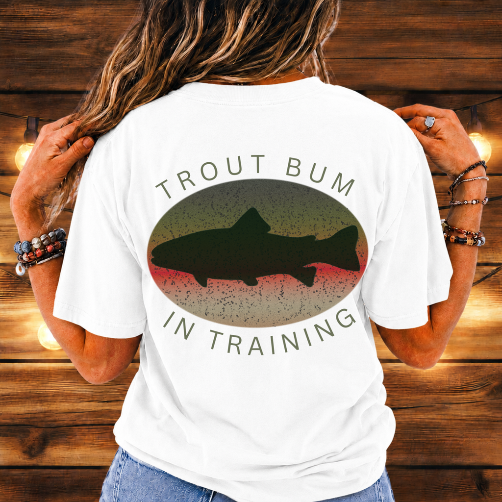Trout Bum In Training Tee