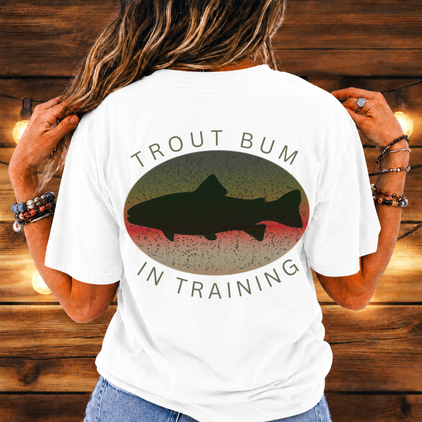 Trout Bum In Training Tee
