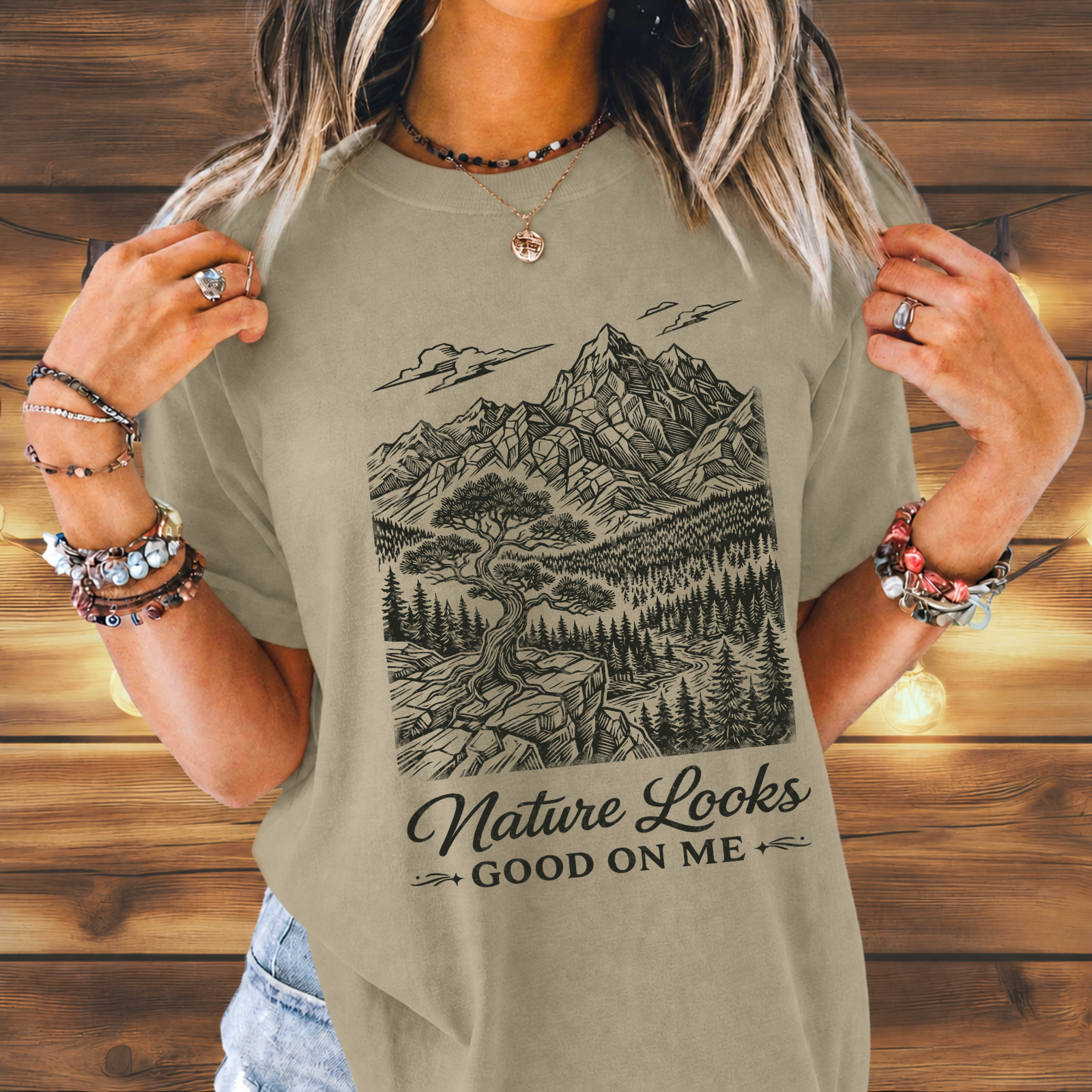 Nature Looks Good On Me T-Shirt