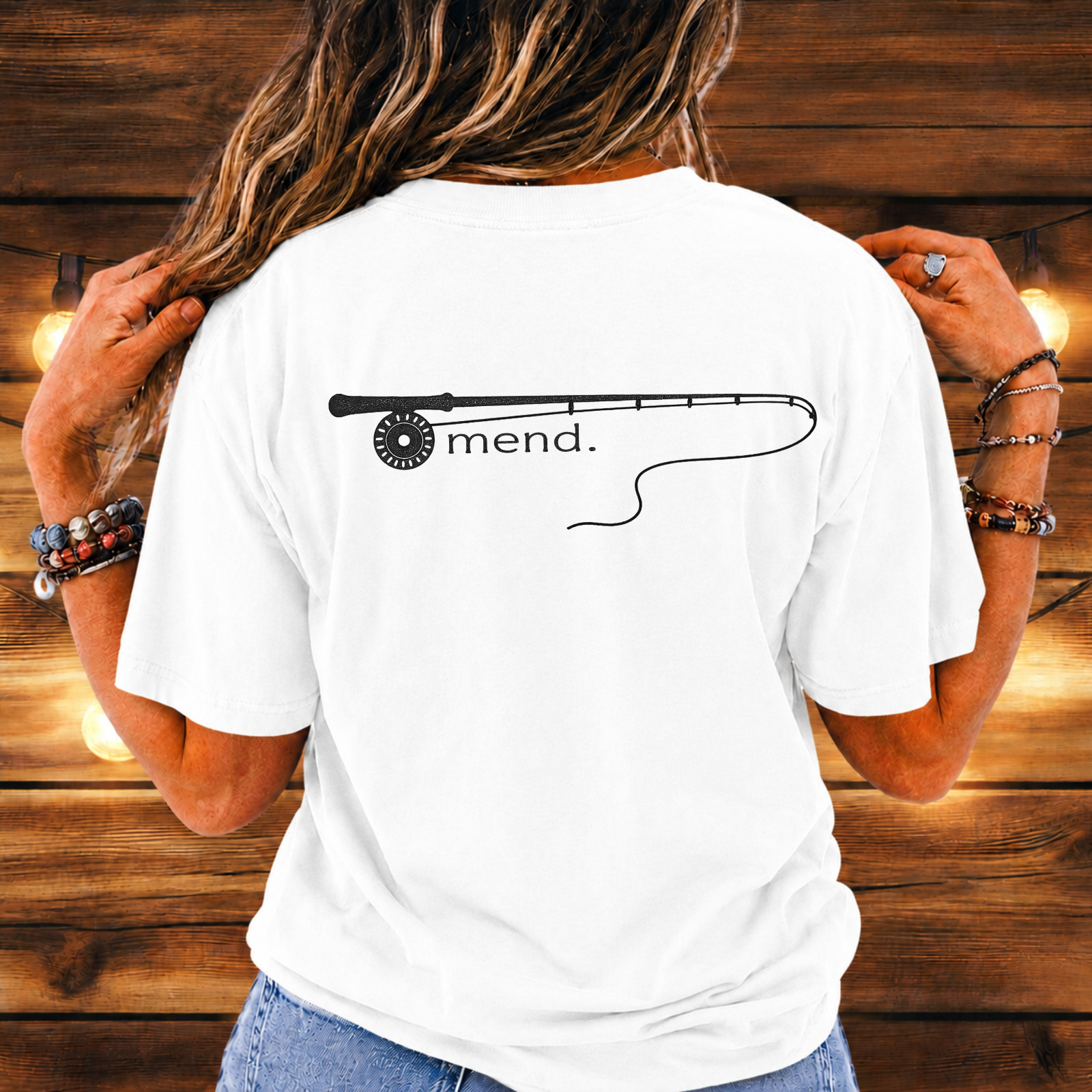 "Mend" Fly Fishing T-Shirt