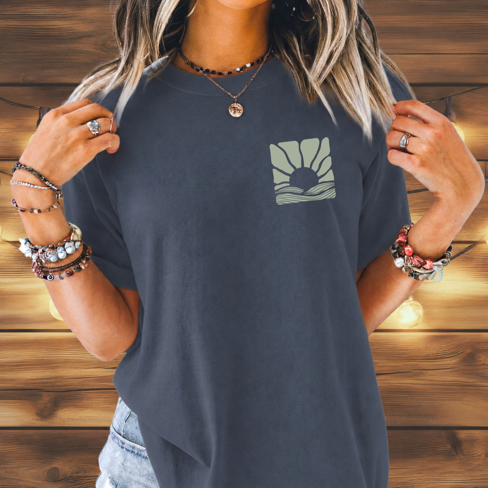 Negative Ions Liquid Therapy T-Shirt
