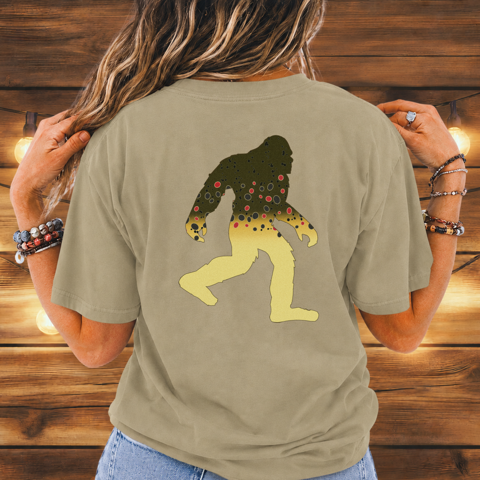 Squatch Brownie T-Shirt Back Print