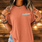 Cutthroat Topography Fly Fishing T-Shirt