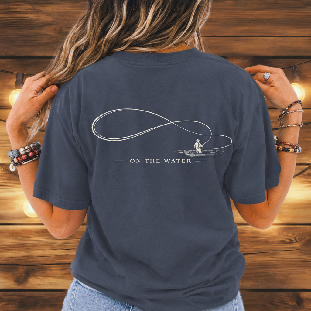 On The Water Fly Fishing T-Shirt