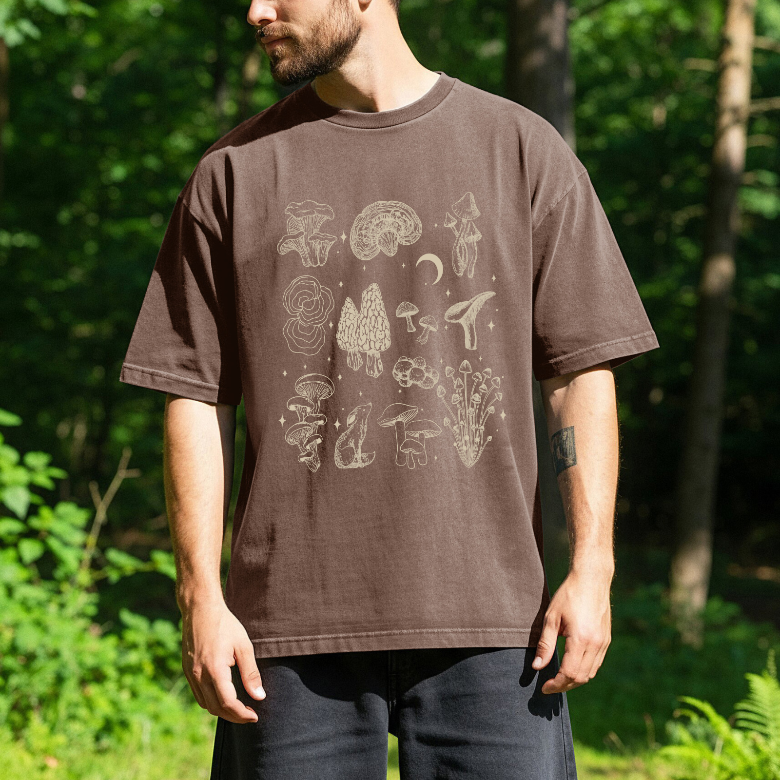 Mushroom & Fox T-Shirt