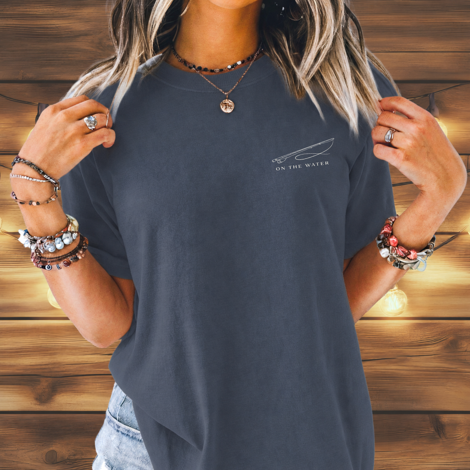 On The Water Fly Fishing T-Shirt