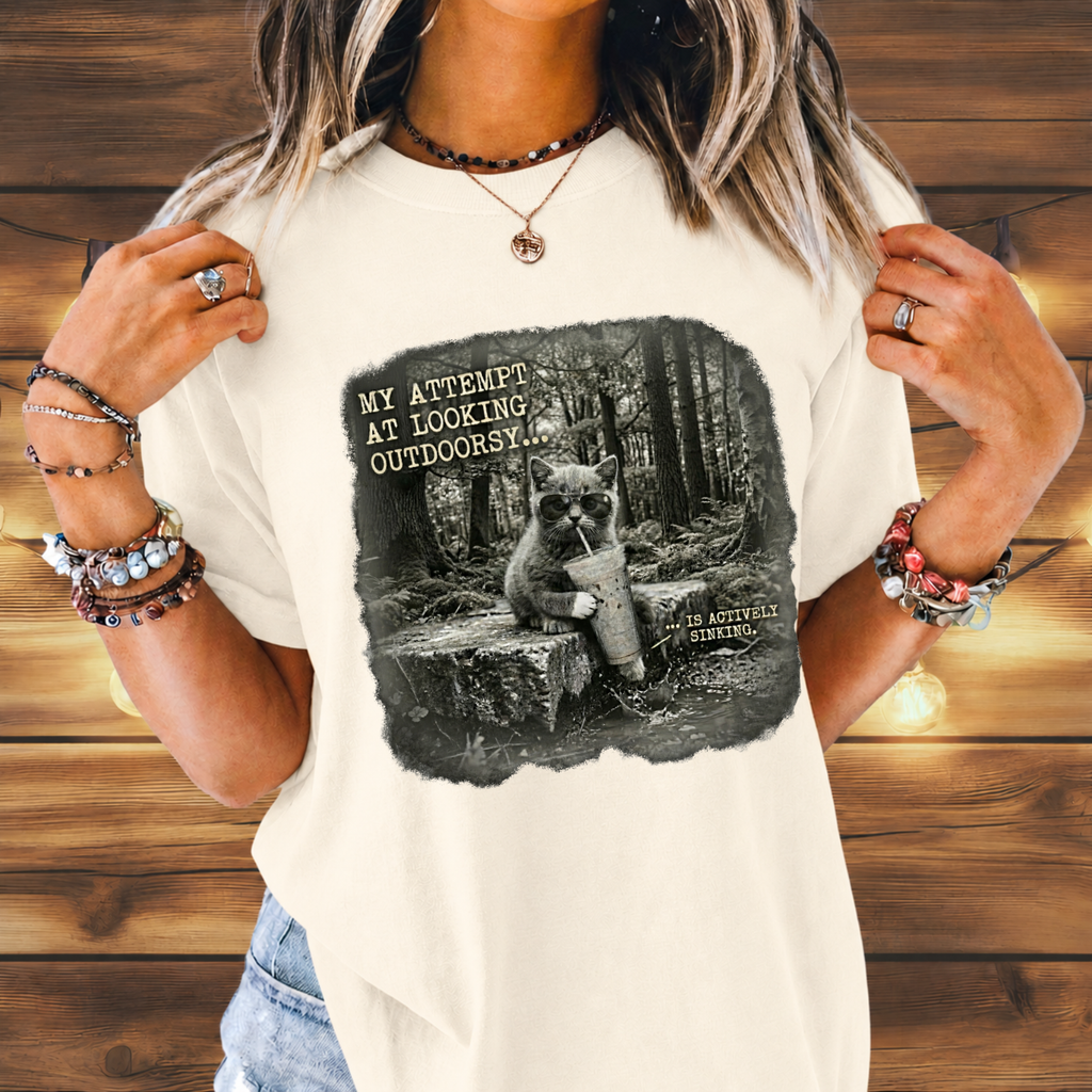 Attempting Outdoorsy T-shirt