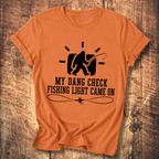 Dang Check Fishing Light T-shirt