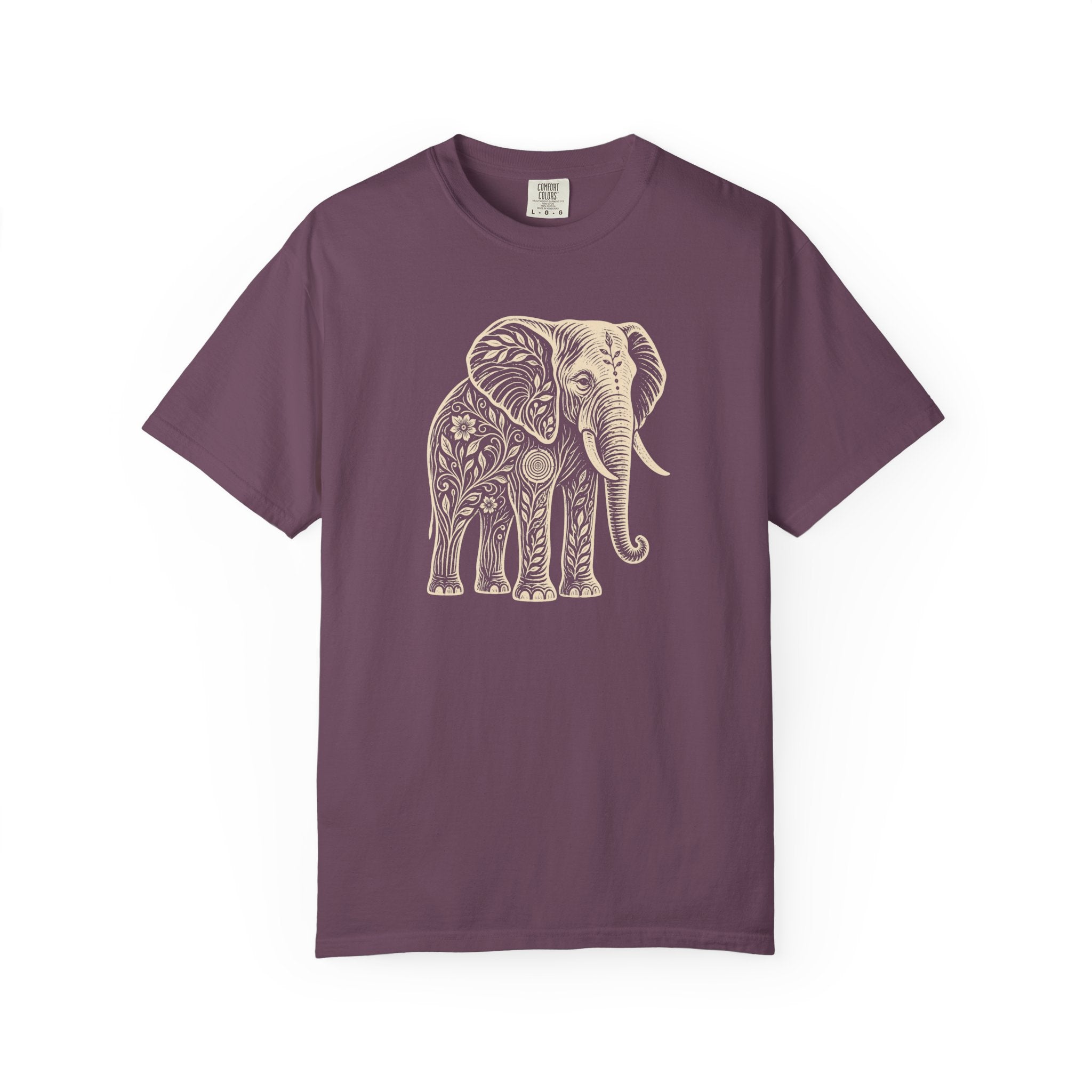 Elephant Flowers Tee