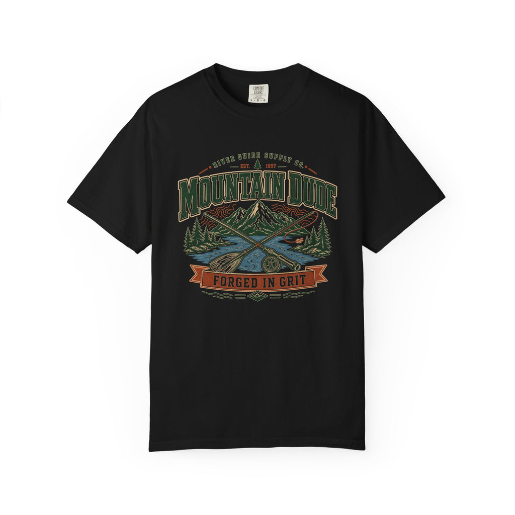 River Guide Mountain Dude Tee