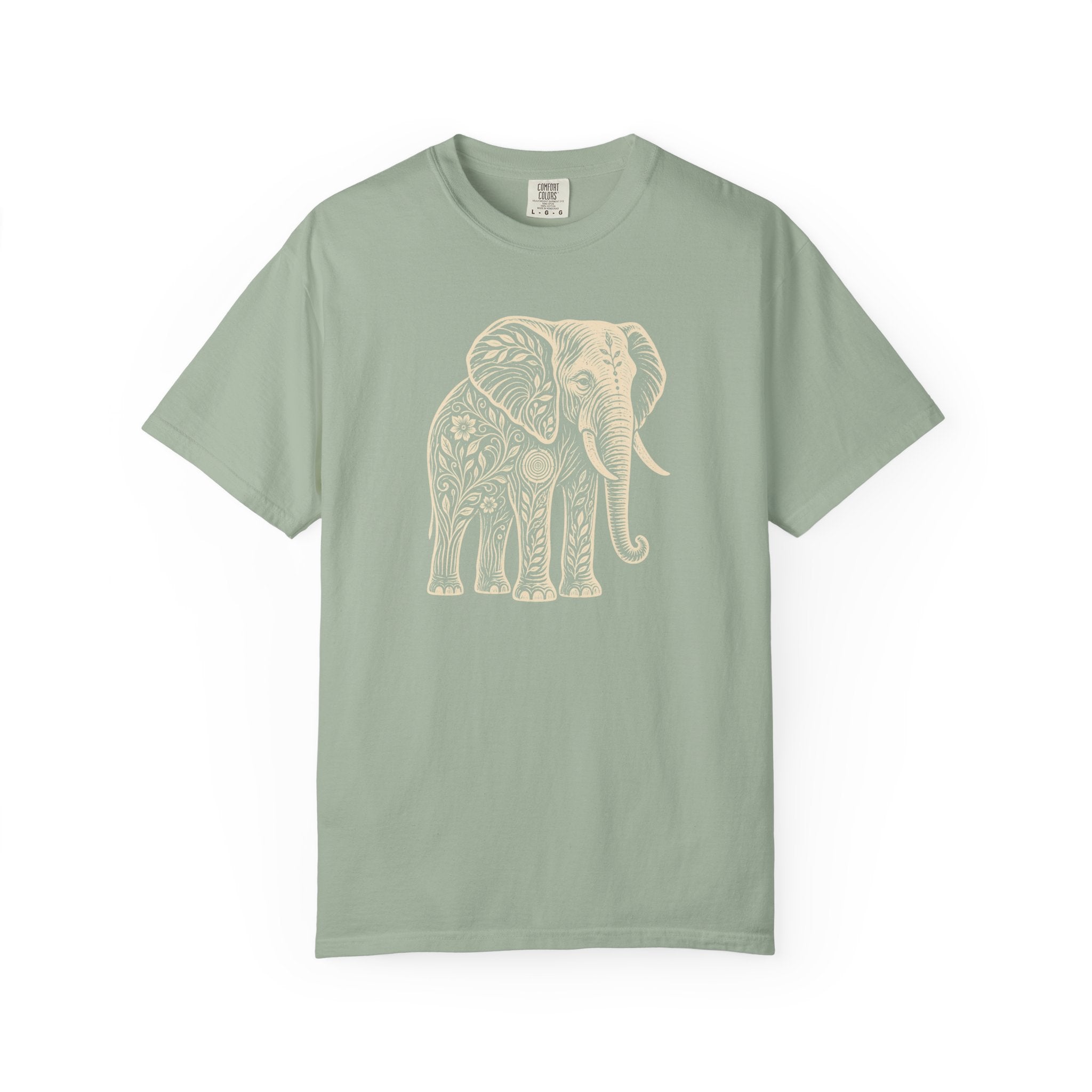 Elephant Flowers Tee