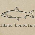 Idaho Bonefish Back Print T-Shirt — Vintage Fishing Graphic Tee