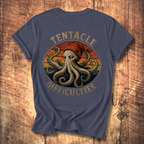 Tentacle Difficulties Back Print Tee