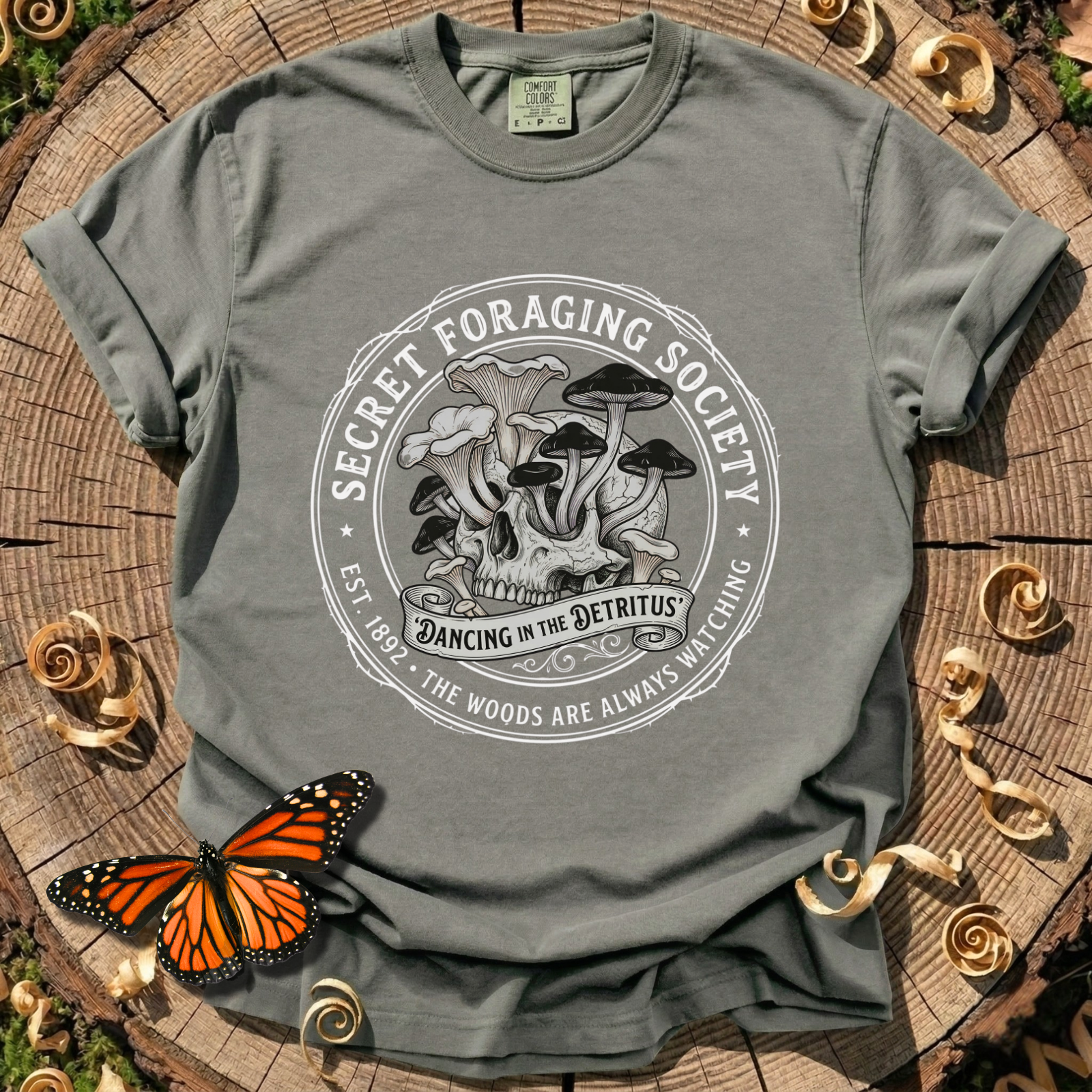 Secret Foraging Society Skull Tee