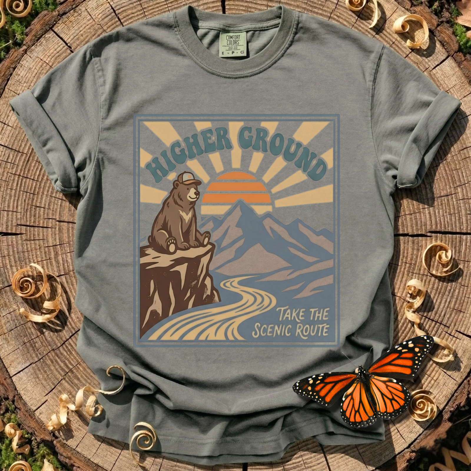 Higher Ground Bear Logic T-Shirt
