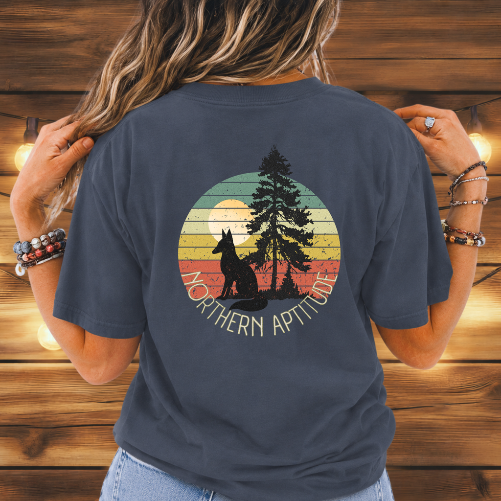 "Northern Aptitude" Sunset Pines + Fox Tee