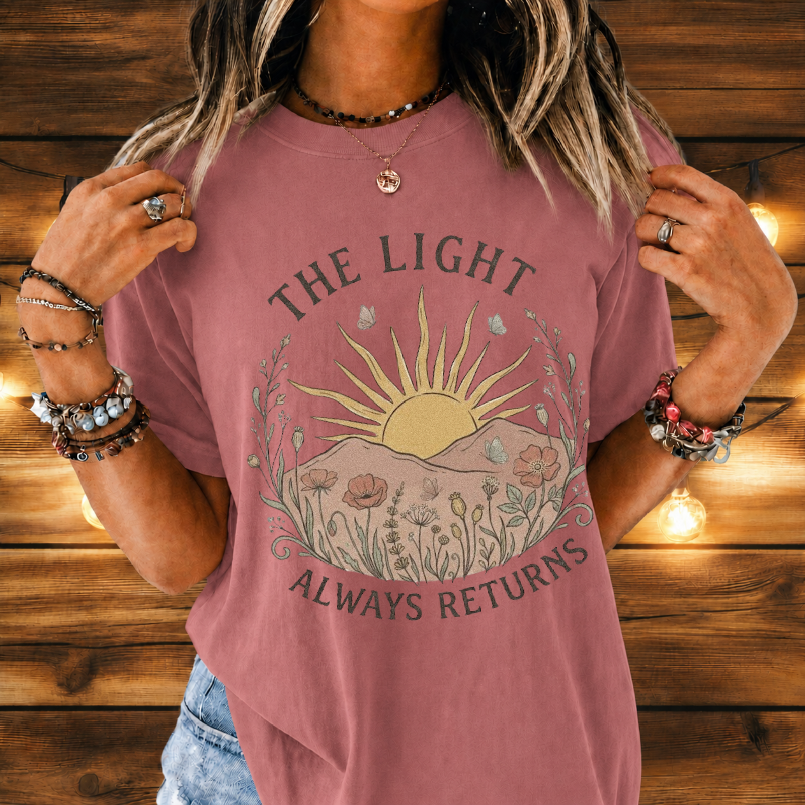Light Always Returns Tee