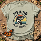 Fishing Is My Therapy Tee