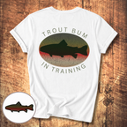 Trout Bum In Training Tee