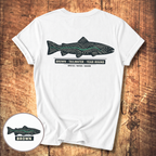 Brown Trout Topography T-Shirt