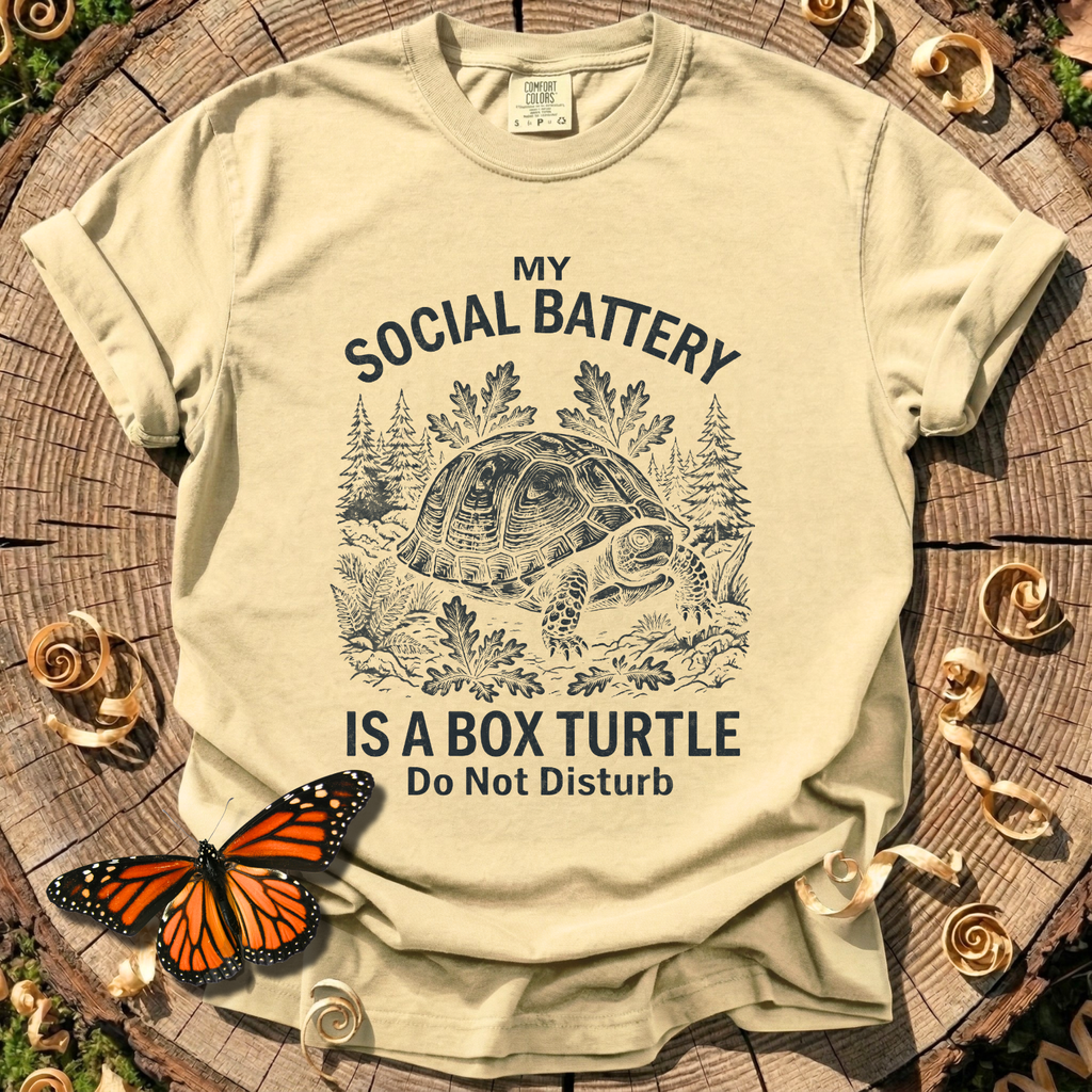 Anti-Social Box Turtle Tee
