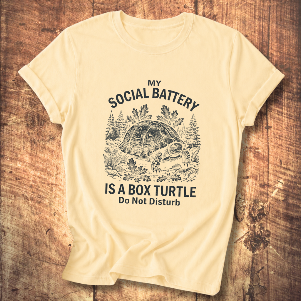 Anti-Social Box Turtle Tee