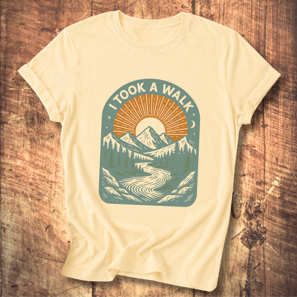 I Took a Walk T-Shirt